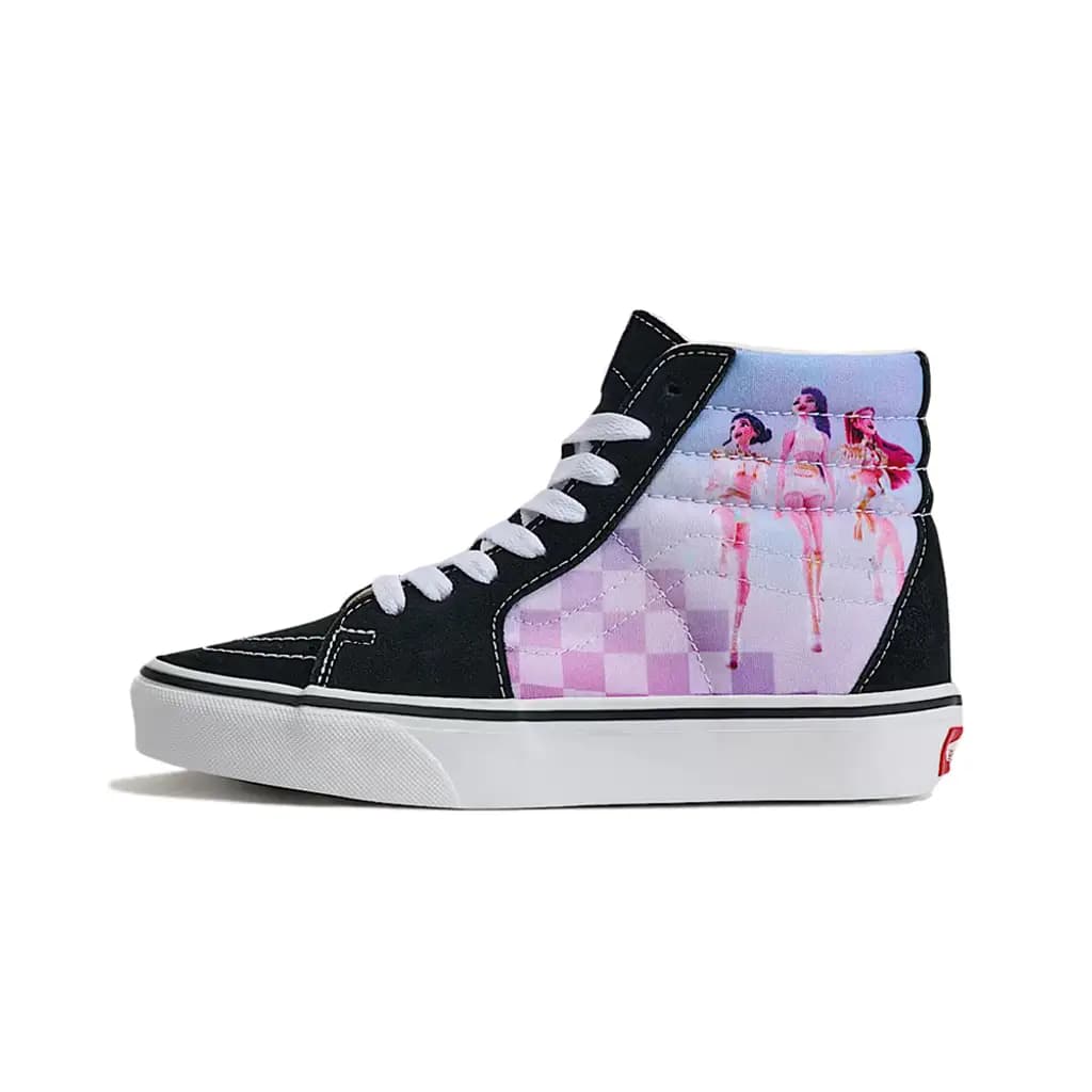Кецове и обувки Vans KPop Demon Hunters x Sk8-Hi GS "Black Pink" Розово | VN000V68B5P, 0