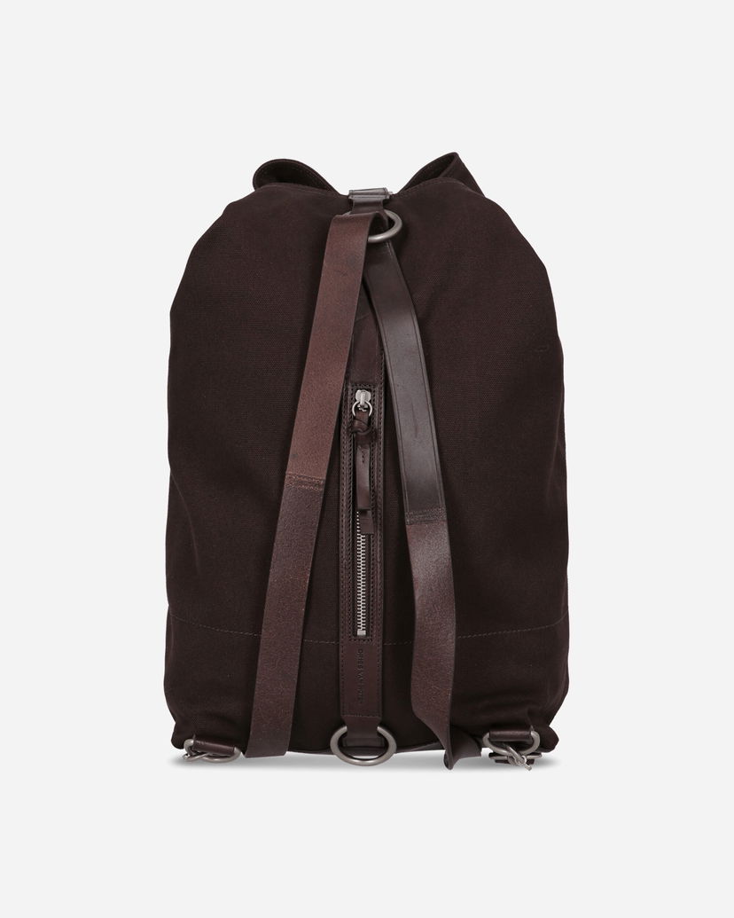 Раници и чанти Dries Van Noten Adjustable Canvas Bag Кафяво | 252-021518-654 704