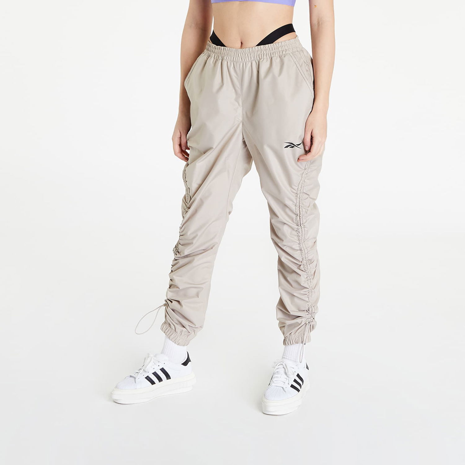 Панталони и дънки Reebok Woven Pants Beige x Cardi B Бежово | HM5047, 0