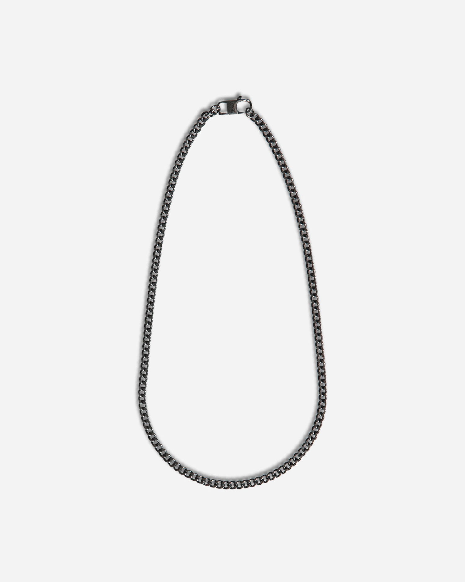 Колие Maison Margiela Curb Chain Necklace Сиво | SM6UU0083 954, 1