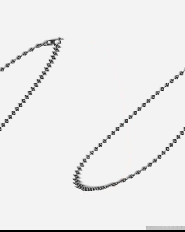 Колие Maison Margiela Curb Chain Necklace Сиво | SM6UU0083 954, 1