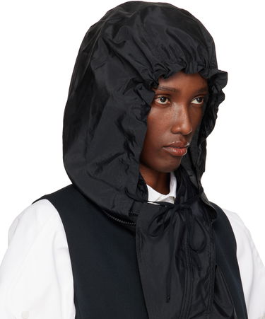 Шал Maison Margiela Maison Margiela Hooded Neck Scarf Черно | S51TH0092 M35350, 1