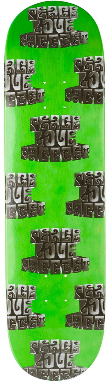 Flexstyle PACCBET Rassvet Green 3D Skateboard Deck, 8.1 in Зелено | PACC10SK14, 0