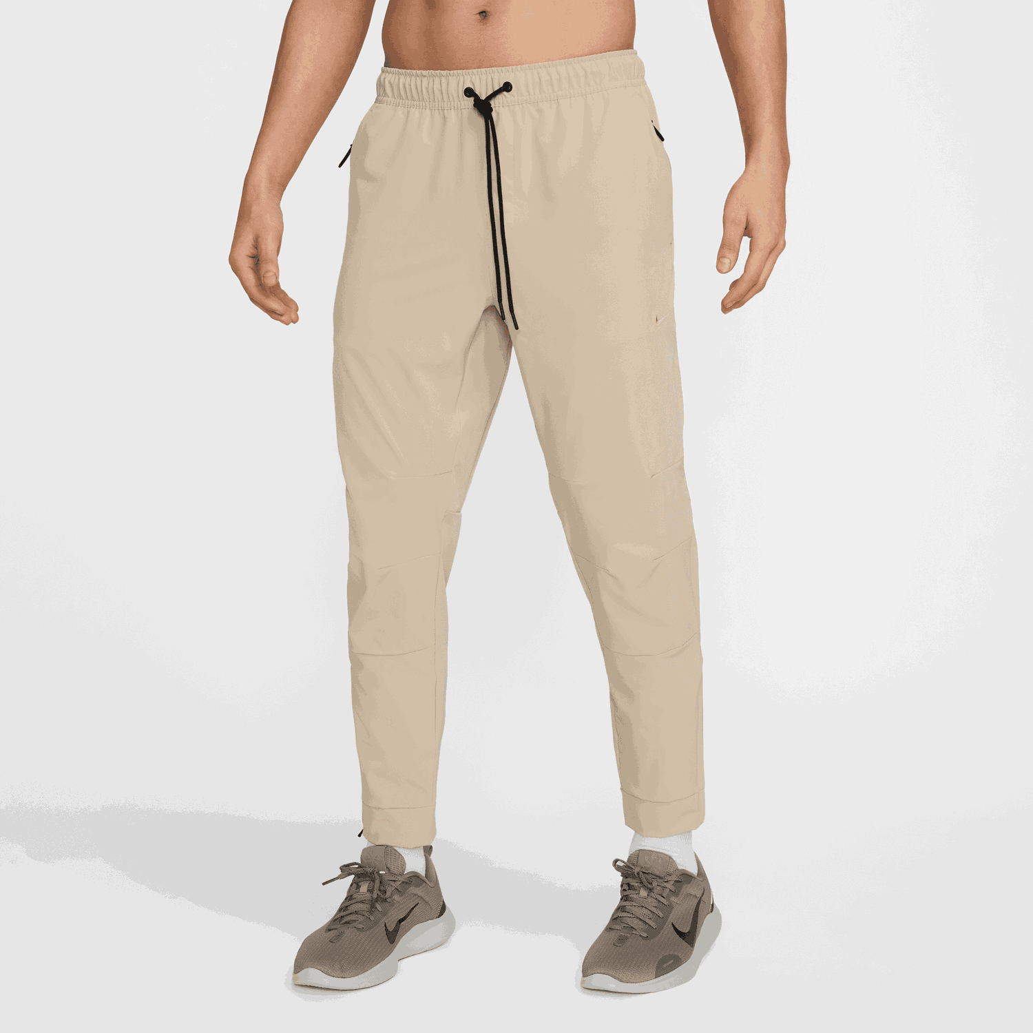 Спортни панталони Nike Dri-FIT Unlimited Zip Cuffed Versatile Pants Бежово | FB7548-251, 0