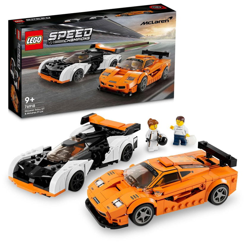 Flexstyle LEGO Speed Champions 76918 McLaren Solus GT & McLaren F1 LM Многоцветен | 76918LEG