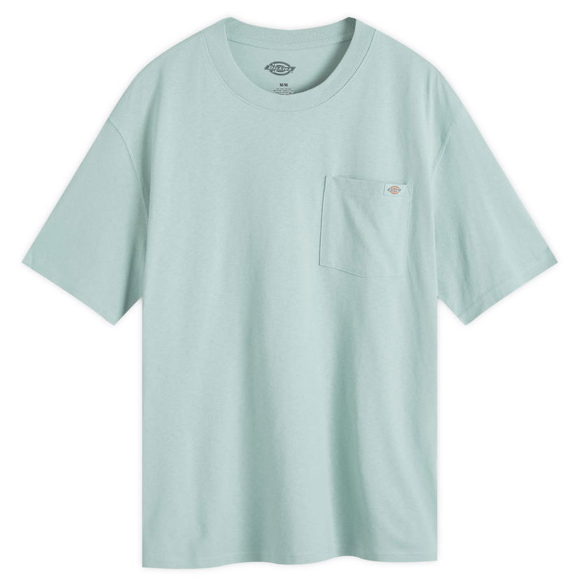 Тениска Dickies Men's Luray Pocket T-Shirt in Blue Surf, Size Large | END. Clothing Тюркоазено | DK0A4YFCJ591