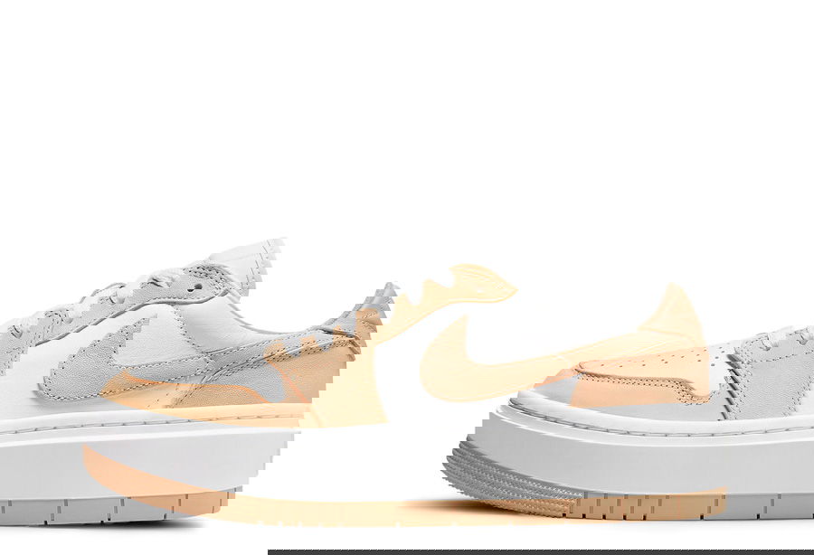 Кецове и обувки Jordan Air Jordan 1 Elevate Low "White Tan" Бежово | DH7004-102, 1