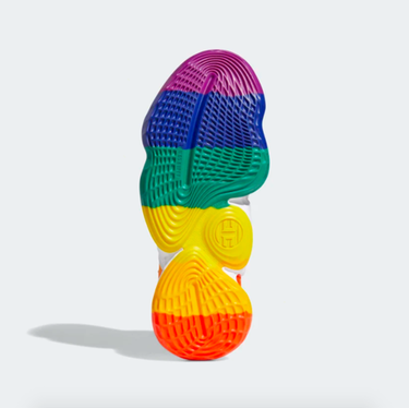 Кецове и обувки adidas Performance Harden Vol. 4 "Pride" Бяло | FX4797, 4