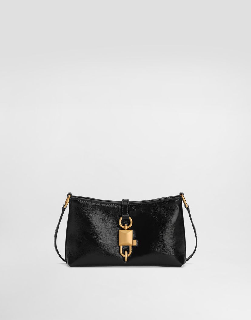 Чанта през рамо Dolce & Gabbana Lock Shoulder Bag In Calfskin Черно | BB7891AZ00080999