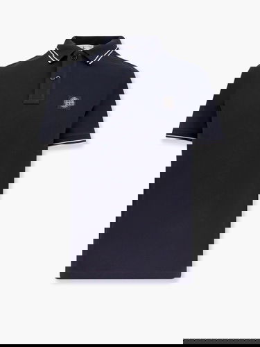 Поло тениска Stone Island Navy Blue Polo Shirt Тъмно синьо | K1S1522002SCS0018V0020, 0