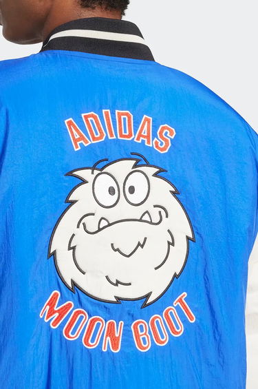 Яке бомбър adidas Originals adidas x Moon Boot Varsity Jacket Синьо | IY8048, 4