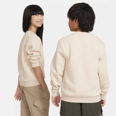 Суитчър Nike Nike Sportswear Club Fleece Crew Sweatshirt Бежово | FD3006-126, 3