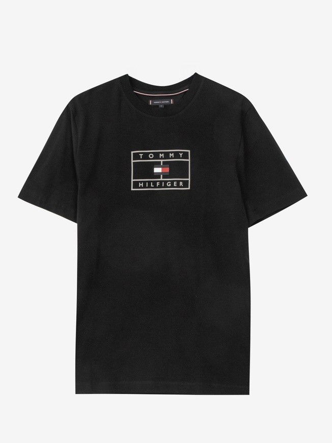 Тениска Tommy Hilfiger Tommy Hilfiger Graphic T-Shirt Черно | MW0MW39819BDS, 0