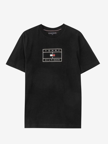 Тениска Tommy Hilfiger Tommy Hilfiger Graphic T-Shirt Черно | MW0MW39819BDS, 0