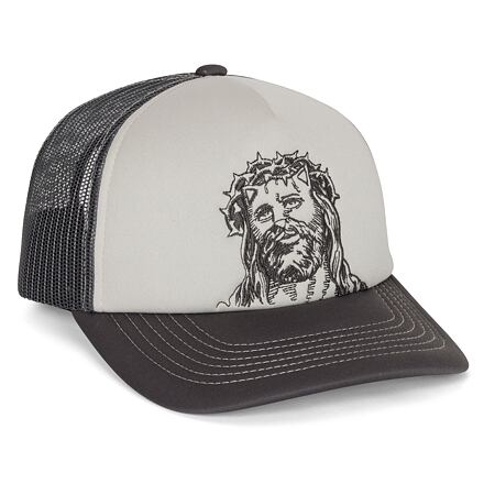 Шапка с козирка RIPNDIP Rip N Dip Lord Savior Trucker Hat Сиво | RNDSPR25163, 1