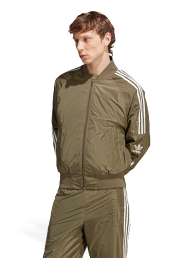 Яке adidas Originals Adicolor Parley Track Jacket Зелено | HS2089