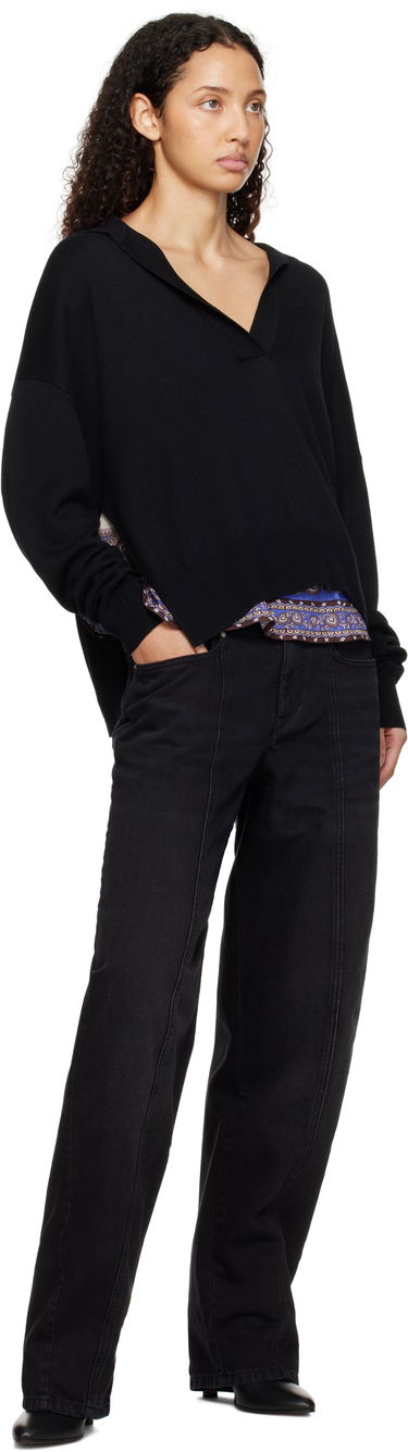Дънки ISABEL MARANT Isabel Marant Vetan Jeans Черно | PA0045FB-B1H06I, 3