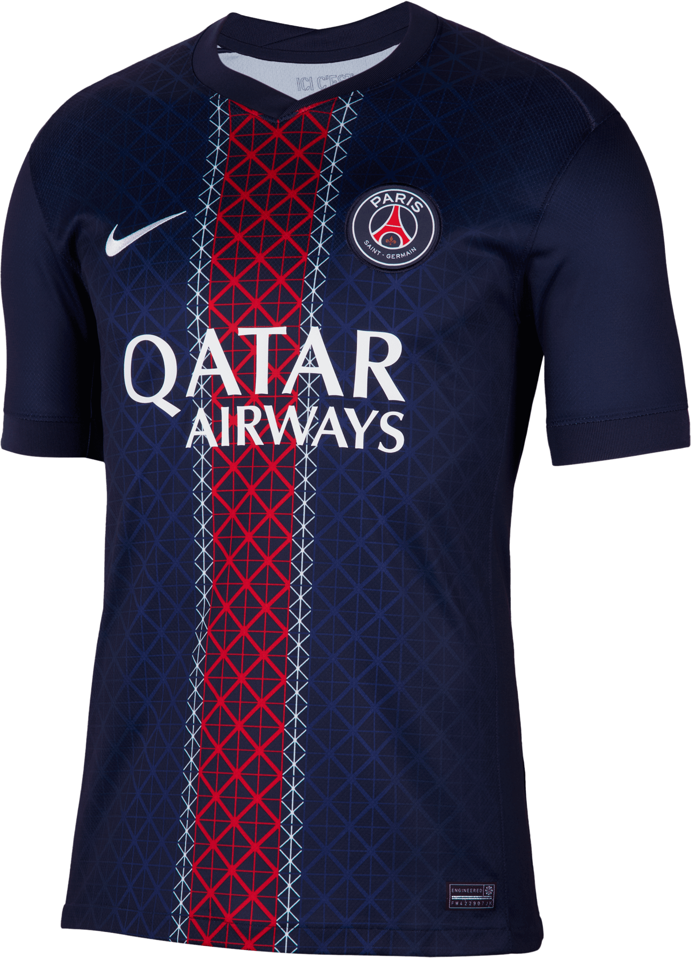 Фланелка Nike Dres PSG M NK DF JSY SS STAD HM 2025/26 Тъмно синьо | hj4593-411, 0