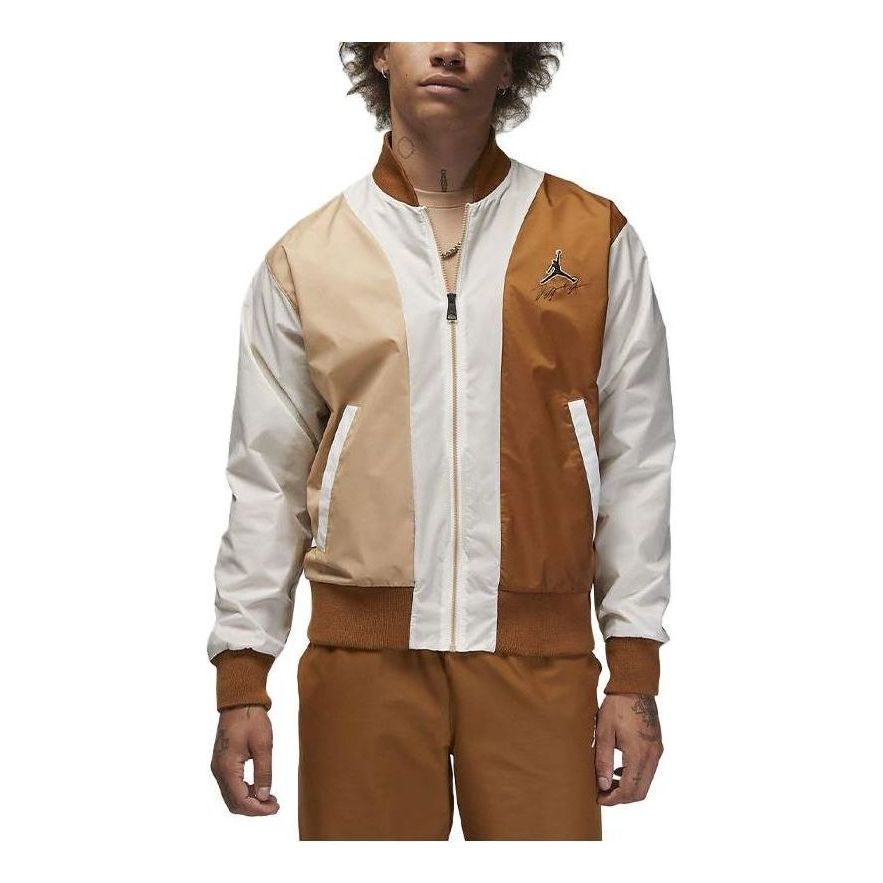 Яке бомбър Jordan MVP HBR Men's Jacket Кафяво | FB7033-281, 0