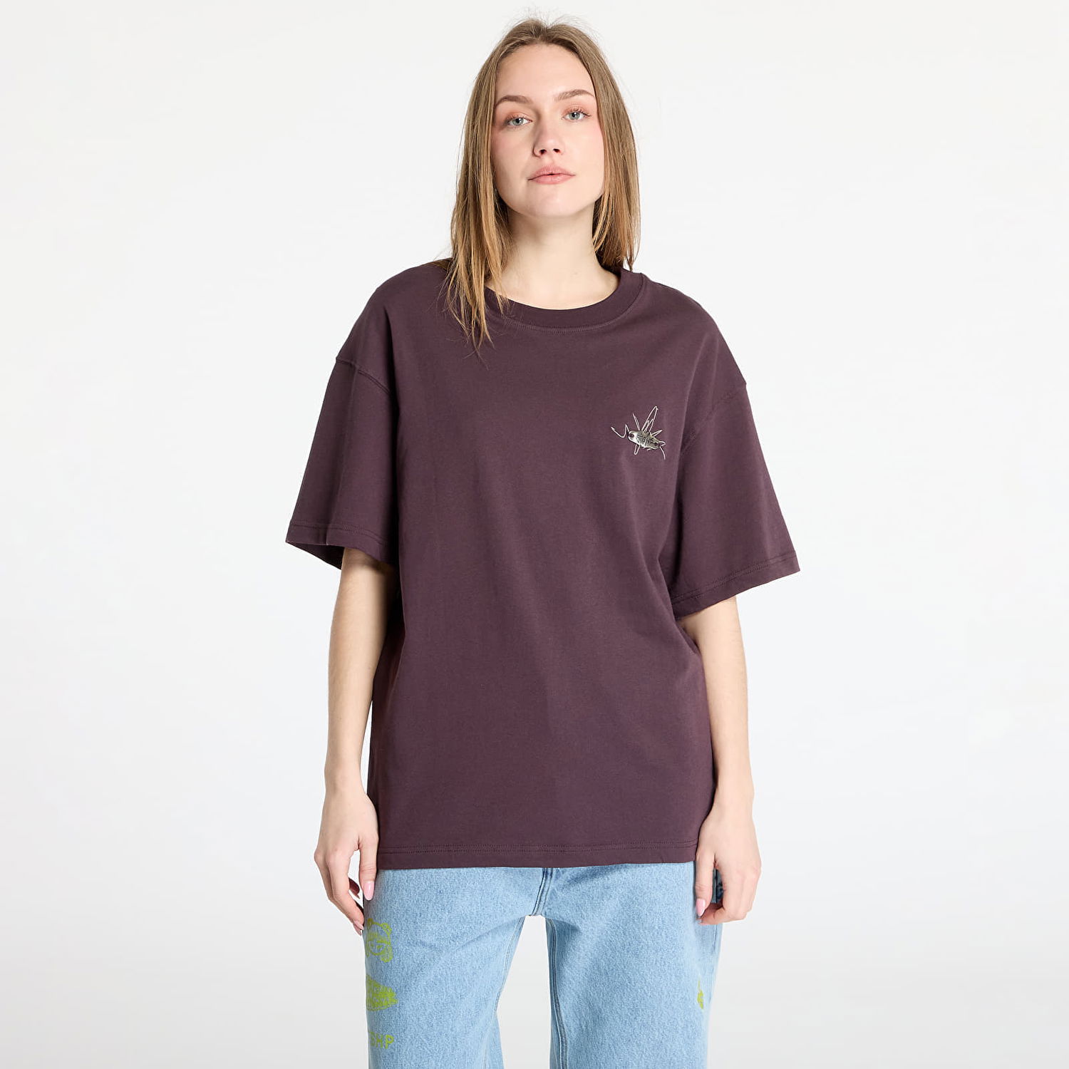Тениска Footshop FTSHP Everyday T-Shirt Лилаво | FTSHP_447, 1