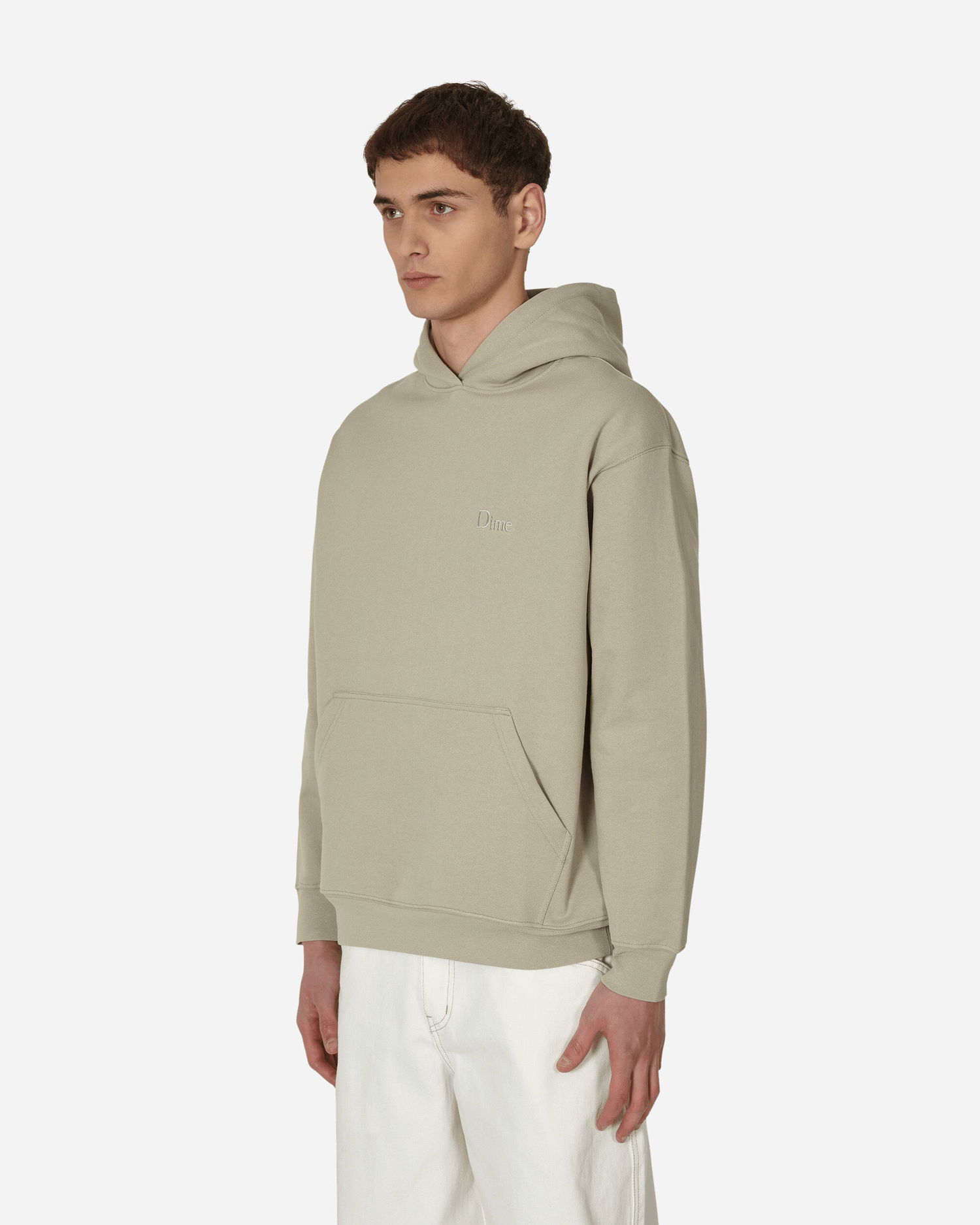 Суитчър Dime Classic Small Logo Hooded Sweatshirt Green Бежово | DIMEHO17 LIG, 1