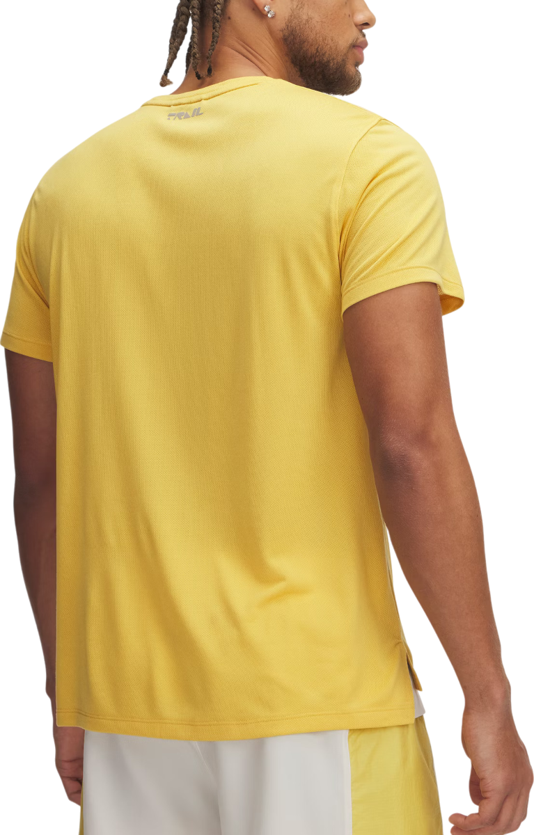 Тениска Under Armour Trail Run Short Sleeve T-Shirt Жълто | 1389807-773, 1