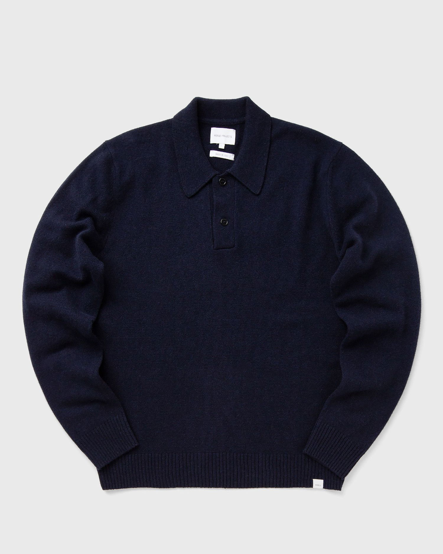 Поло тениска NORSE PROJECTS Standard Merino Lambswool Polo Черно | N45-0621-7004, 0