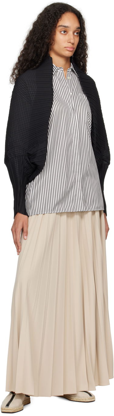 Пуловер Max Mara Women's Pleated Open Front Shrug Черно | 2424736211600, 3