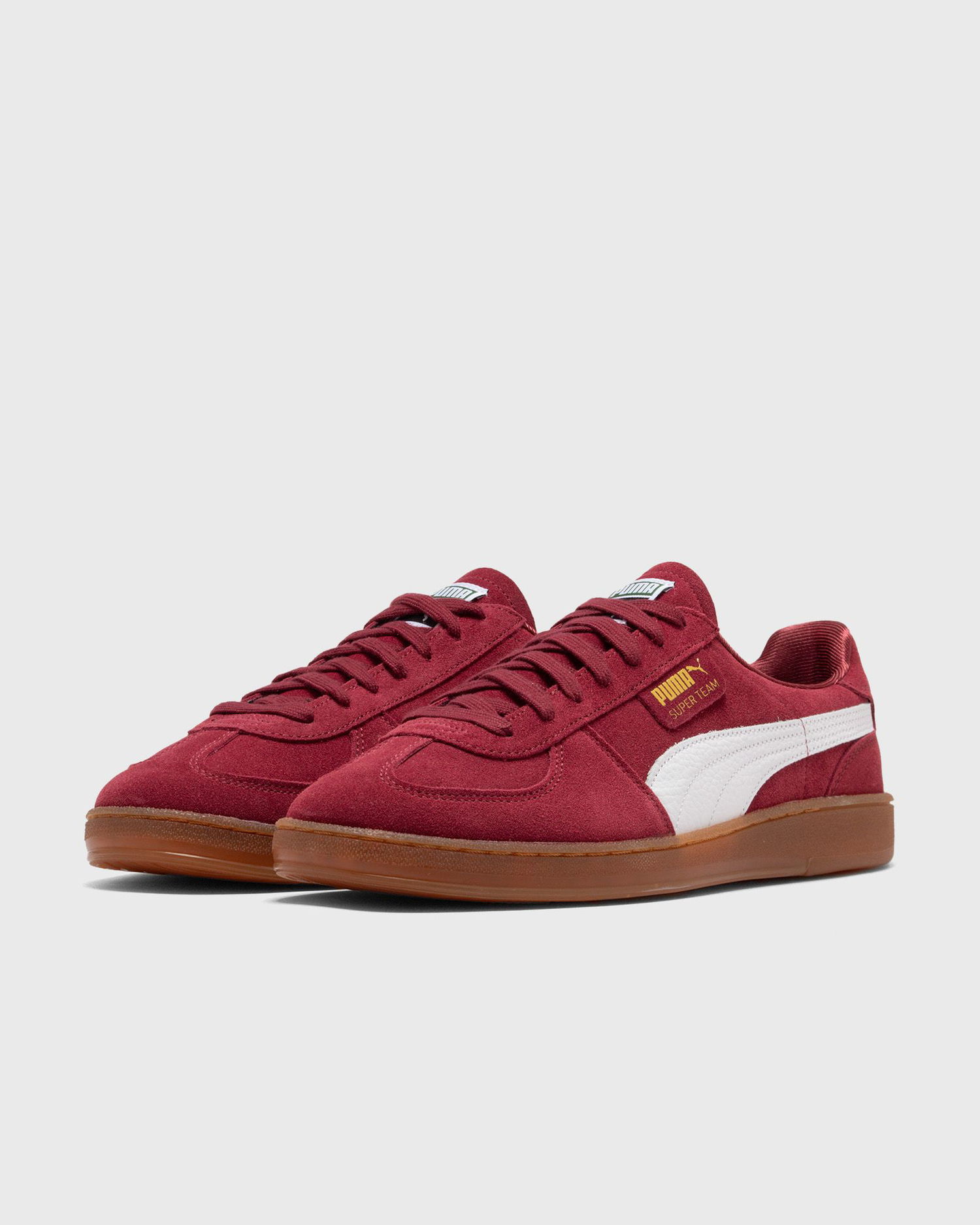Кецове и обувки Puma Super Team Suede Червено | 397514-03, 1