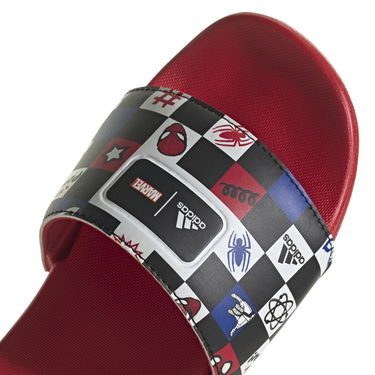 Кецове и обувки adidas Originals Adilette Comfort Spiderman Slides Червено | HP7758, 6