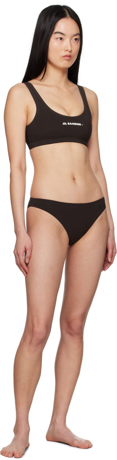 гащички Jil Sander Jil Sander Embroidered Logo Bikini Bottom Черно | J40SG0111_J20011, 3