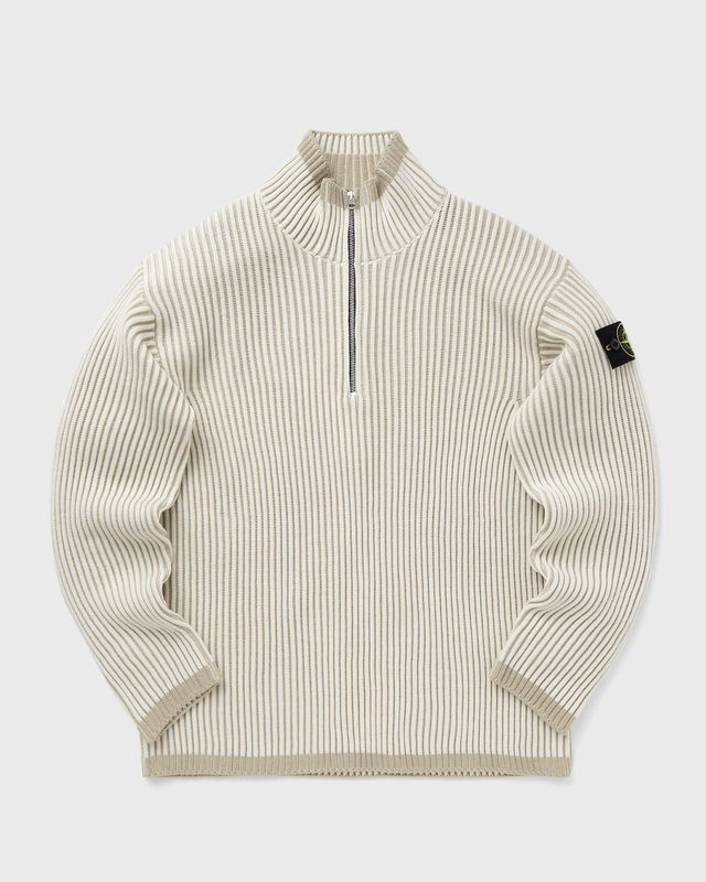 VANISÉ FULL RIB RWS WOOL HALF ZIP SWEATER