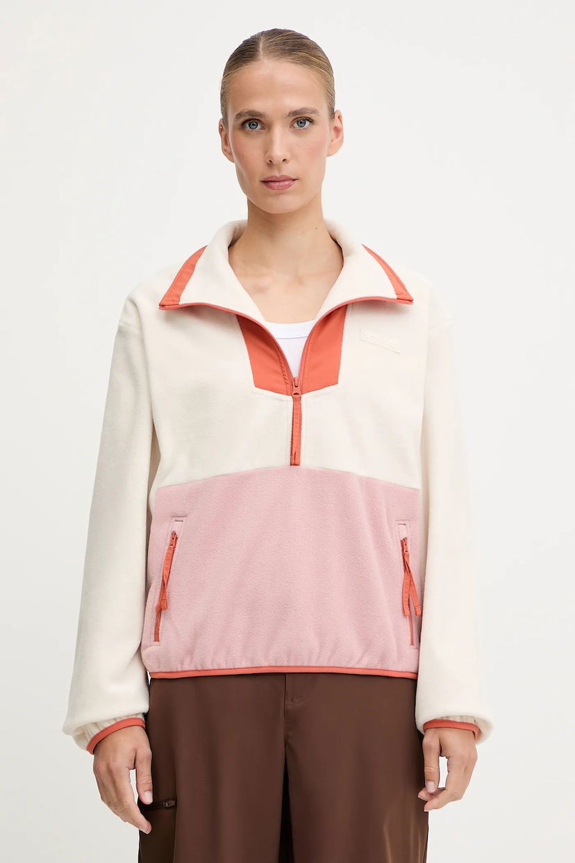 Суитчър Columbia Sequoia Grove Color Block Half-Zip Fleece Pullover Многоцветен | 2085453