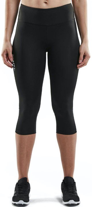 Клинове Craft RUSH CAPRI Women's Running Capri Leggings Черно | 1907932-999999