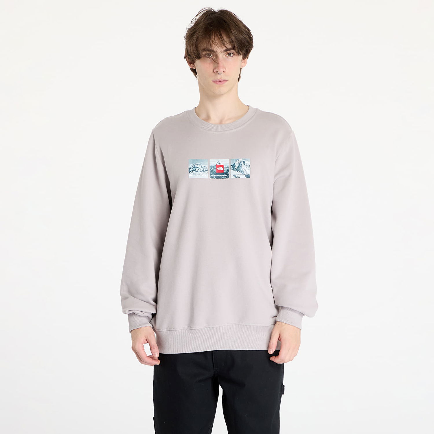 Суитчър The North Face Crew Expedition System Moonstone Grey Сиво | NF0A89DD1OA1, 0