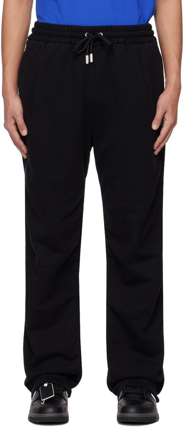 Спортни панталони Off-White Black Diag Sweatpants Черно | OMCH054S24FLE0031001, 0