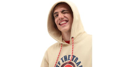 Суитчър Vans Outdoor Club Pullover Hoodie Бежово | VN000089YUU, 4