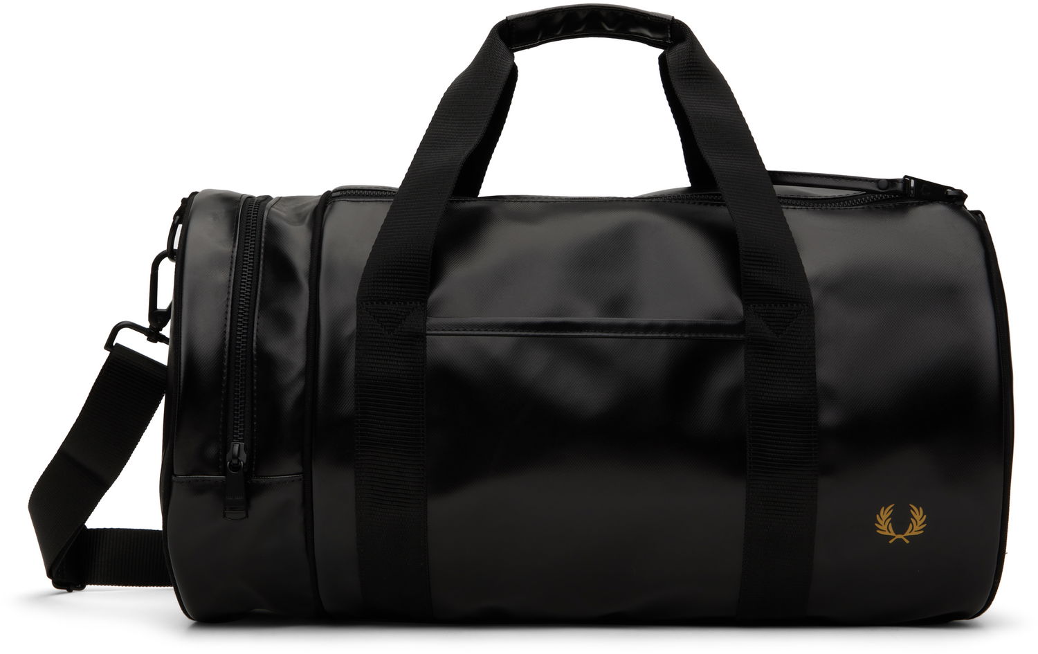 Чанта за пътуване Fred Perry Fred Perry Tonal Barrel Duffle Bag Черно | L7260, 0