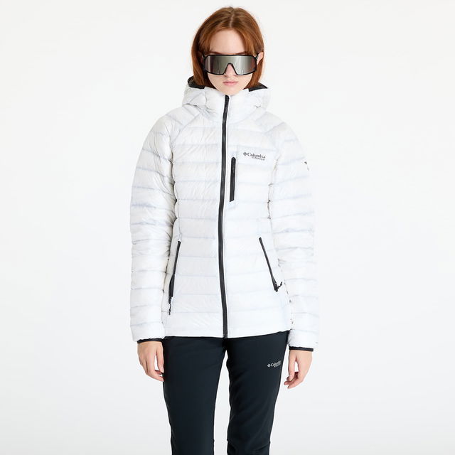 Arctic Crest™ Down Hooded Jacket White