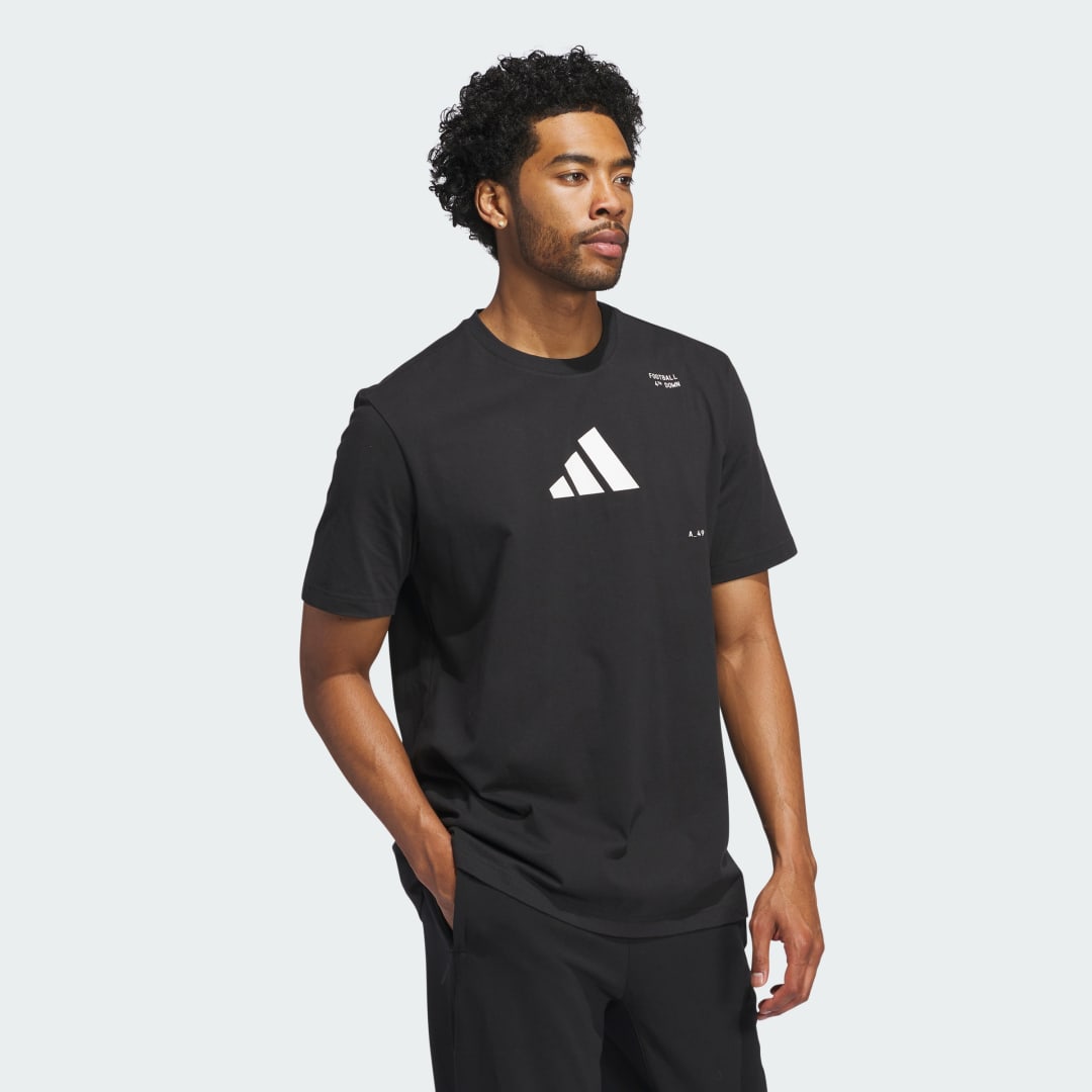 Тениска adidas Performance Football Category Graphic Черно | IY5521, 1
