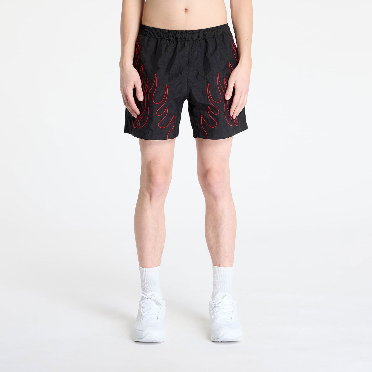 Къси панталони Pleasures Pleasures Fiery Running Shorts Черно | P25SP033 BLACK, 0