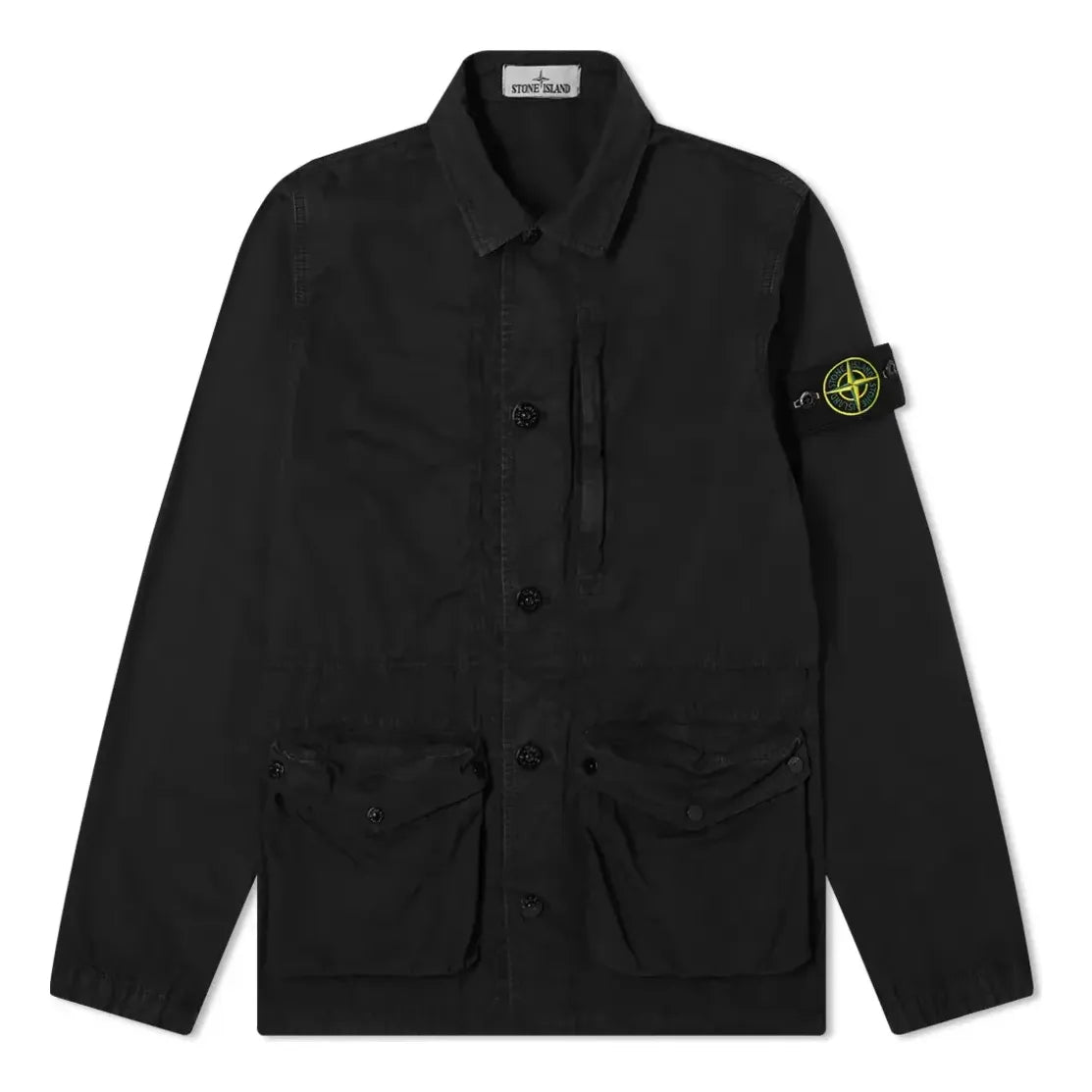 Риза Stone Island Vintage Canvas 3 Pocket Jacket Черно | 7415439WN-V0129, 0