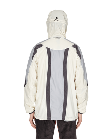 Яке and wander x Slam Jam Raschel Rip Shell Hooded Jacket Бяло | AWW-FT137 13, 2