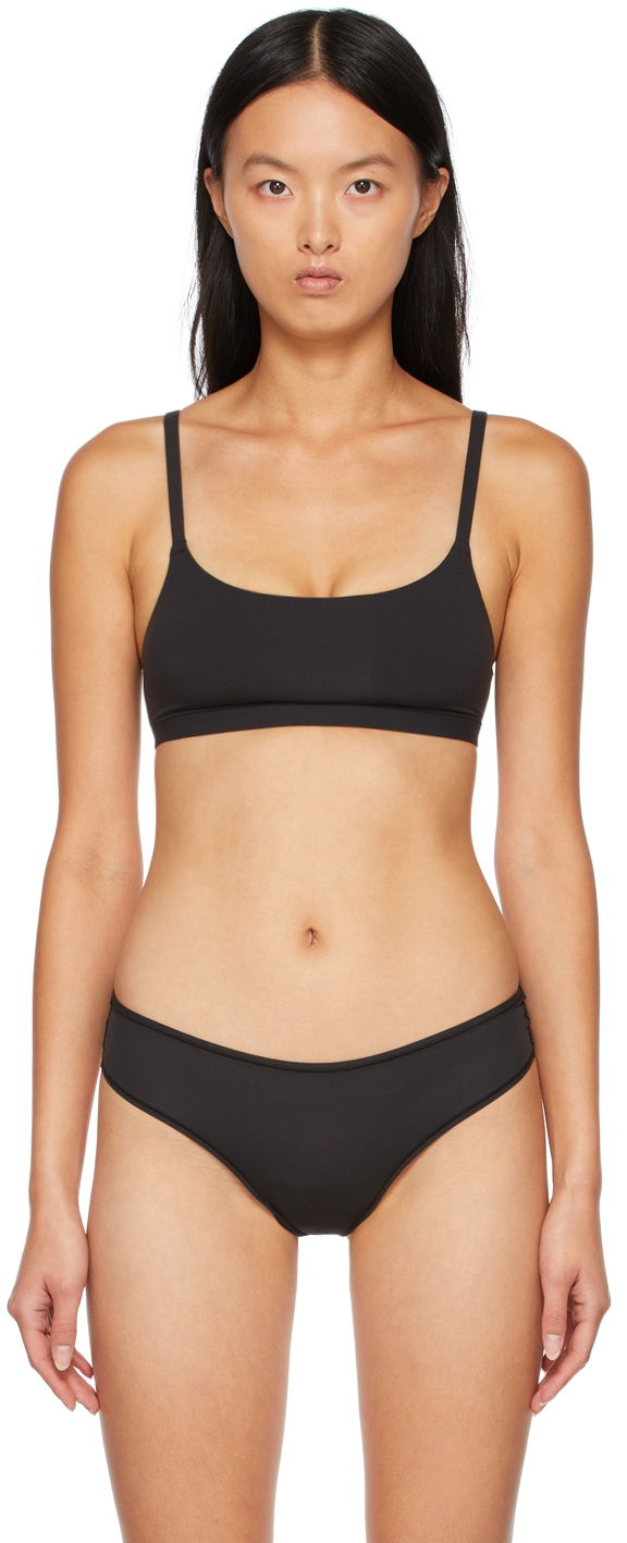 Сутиен SKIMS SKIMS Fits Everybody Scoop Neck Bra Черно | BR-SCN-2025, 0