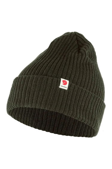 Шапка FJÄLLRÄVEN Rib Hat Beanie Зелено | F13100184.662, 1