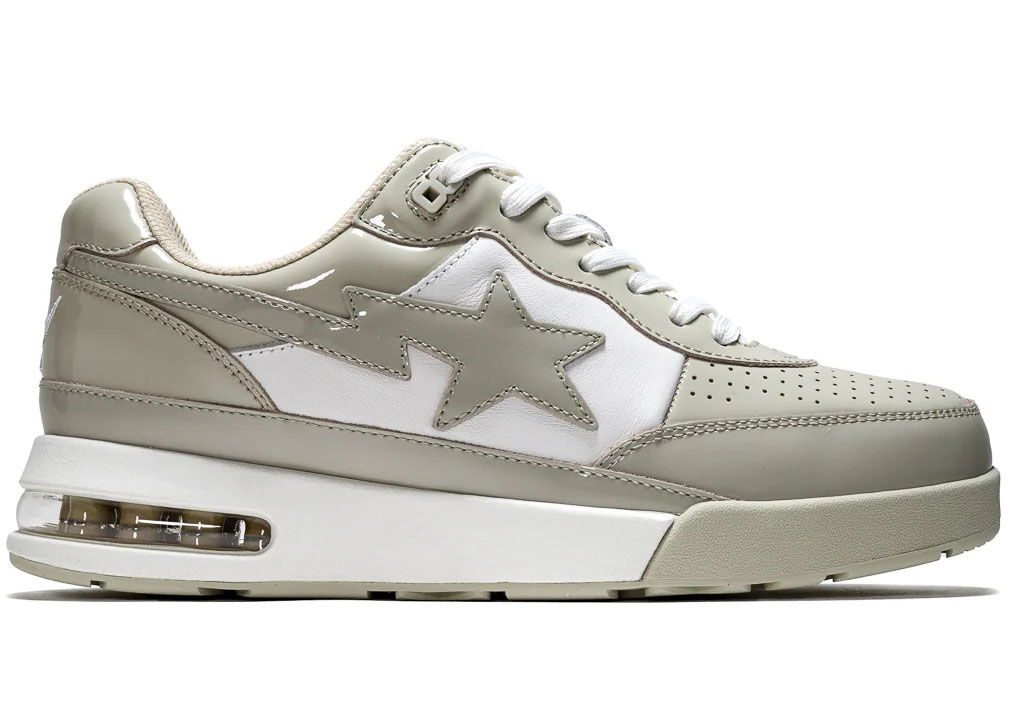 Кецове и обувки BAPE Road Sta "Beige White" Бежово | 1J20-191-009-BEI / 001FWJ201009I-BEI, 0