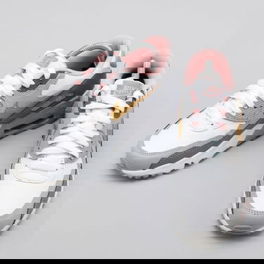 Кецове и обувки Nike Air Max 90 Leather "Gunsmoke Pink" GS Сиво | 833376-011, 2