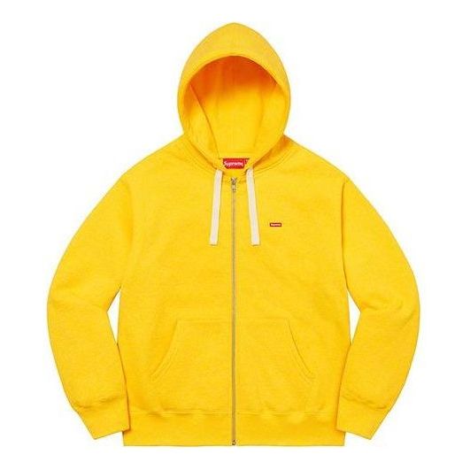 Суитчър Supreme Small Box Drawcord Zip Up Hoodie Жълто | SUP-FW22-799, 0