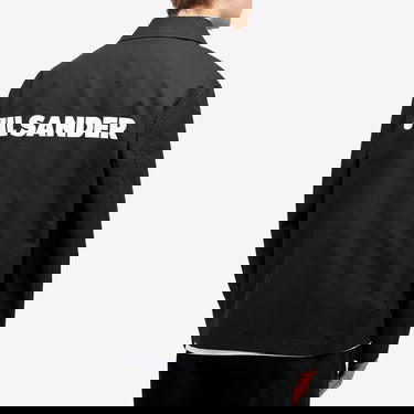 Ветровка Jil Sander Jil Sander Logo Coach Jacket Черно | J23BN0003-J45026-001, 3