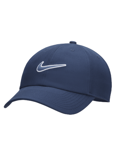 Шапка с козирка Nike Club Swoosh Тъмно синьо | FB5369-410